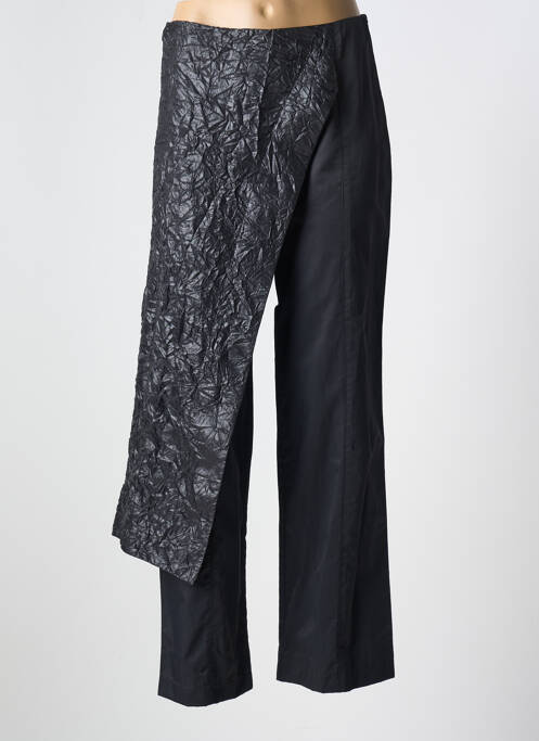 Pantalon drept negru LAUREN VIDAL femeie