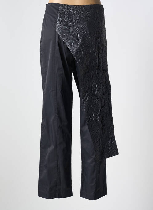 Pantalon drept negru LAUREN VIDAL femeie