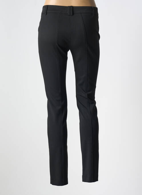Pantalon slim negru CRYSTAL WORLD femeie