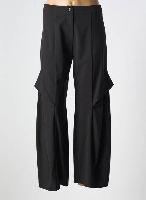 Pantalon drept negru LAUREN VIDAL femeie