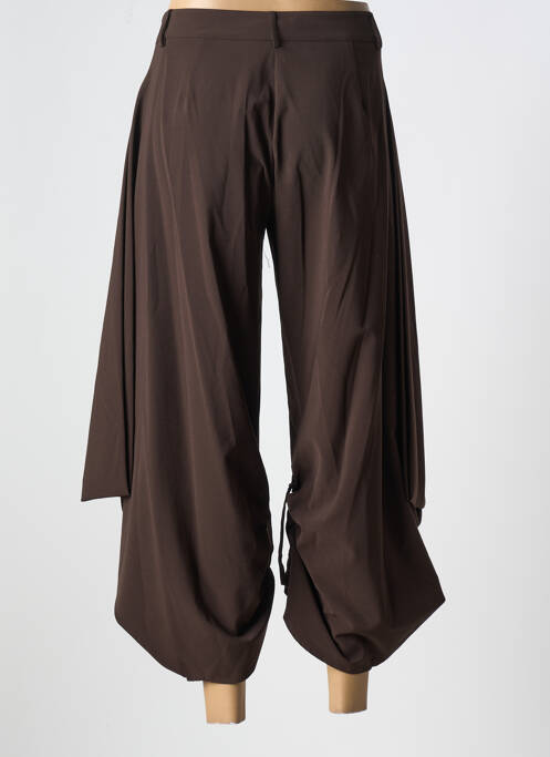 Pantalon 7/8 maro LAUREN VIDAL femeie