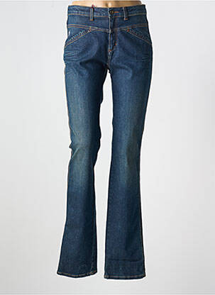 Blugi cu croială slim albastru ONE STEP femeie