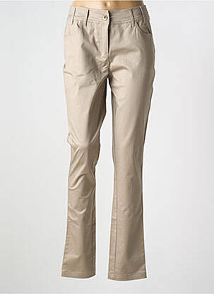 Blugi cu croială slim bej SALT & PEPPER femeie