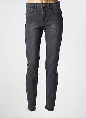 Blugi skinny elasticitate talie joasă negru CREAM femeie