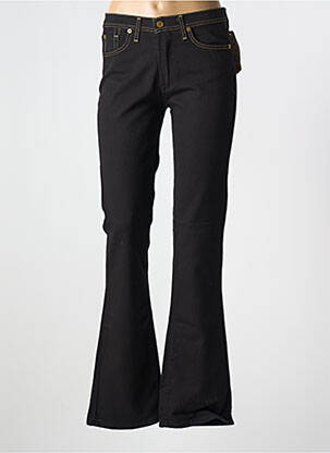 Blugi cu croială evazată negru VERTIGO femeie
