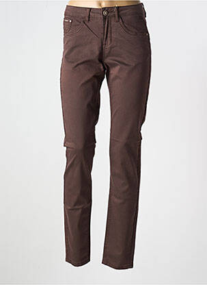 Blugi cu croială slim maro CREAM femeie