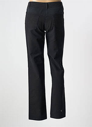 Pantalon drept elasticitate mărime normală negru POUSSIERE D'ETOLE femeie