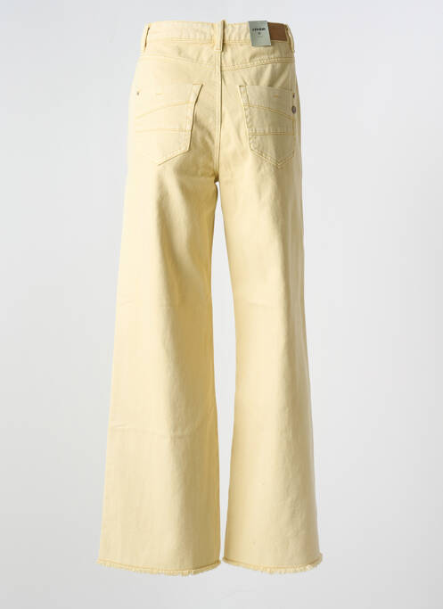 Blugi cu croială evazată bej CREAM femeie