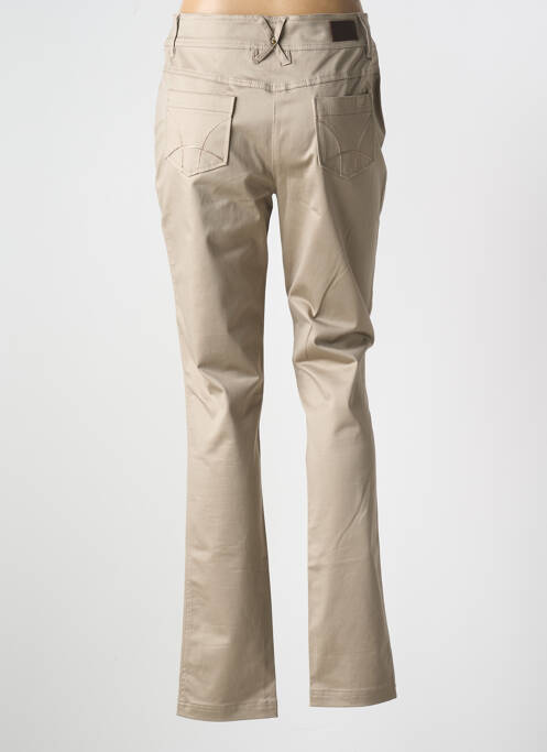 Blugi cu croială slim bej SALT & PEPPER femeie