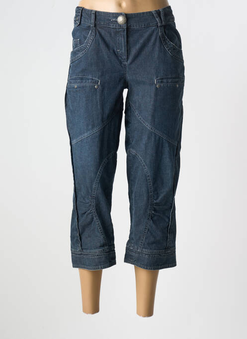 Pantalon trei sferturi albastru BANDE ORIGINALE femeie