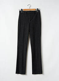 Pantalon drept elasticitate mărime normală negru VERTIGO femme