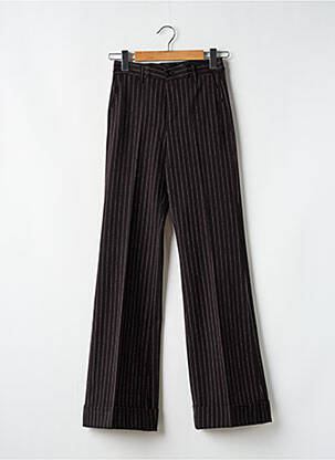 Pantalon drept elasticitate mărime normală negru VERTIGO femeie