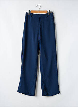 Pantalon larg albastru CREAM femeie