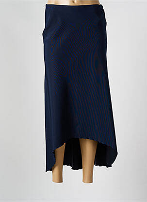 Fustă lungă albastru LAUREN VIDAL femeie