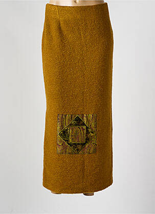Fustă lungă galben COCO MENTHE femeie