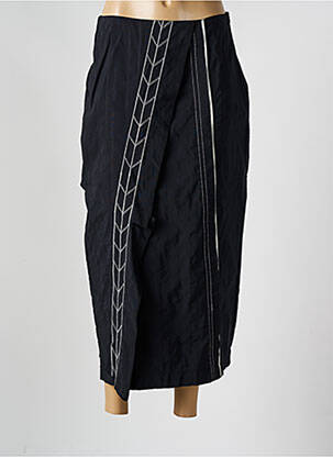 Fustă lungă negru LAUREN VIDAL femeie