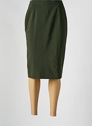 Fustă midi verde MARCELLE GRIFFON femeie