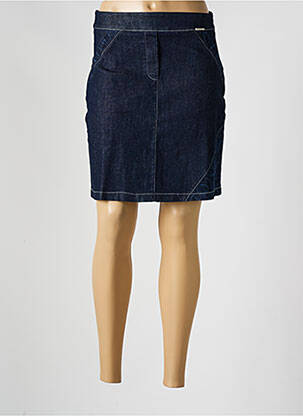 Fustă scurtă albastru MALOKA femeie