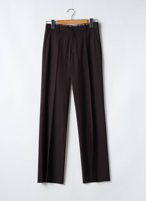 Pantalon drept maro VERTIGO femeie