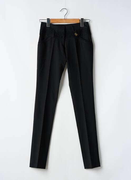 Pantalon slim negru E.LOCO femeie