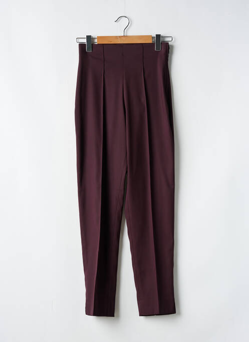 Pantalon slim violet LAUREN VIDAL femeie
