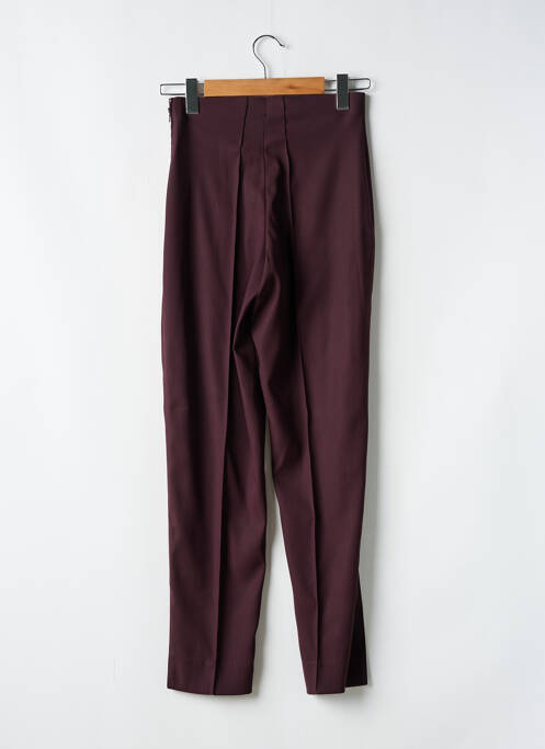 Pantalon slim violet LAUREN VIDAL femeie