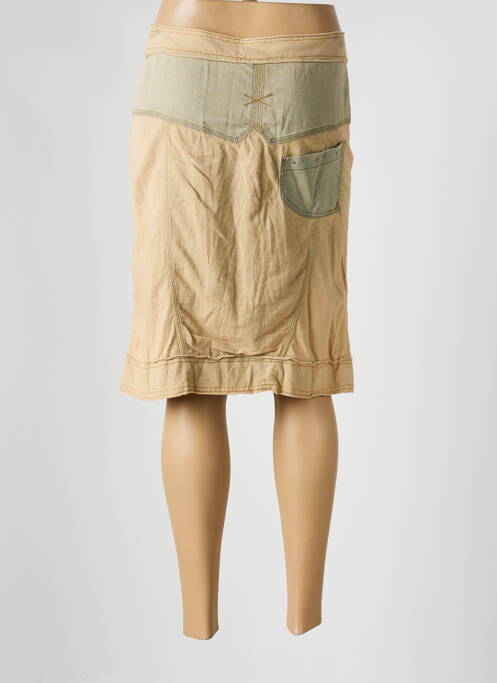 Fustă midi maro ELISA CAVALETTI femeie