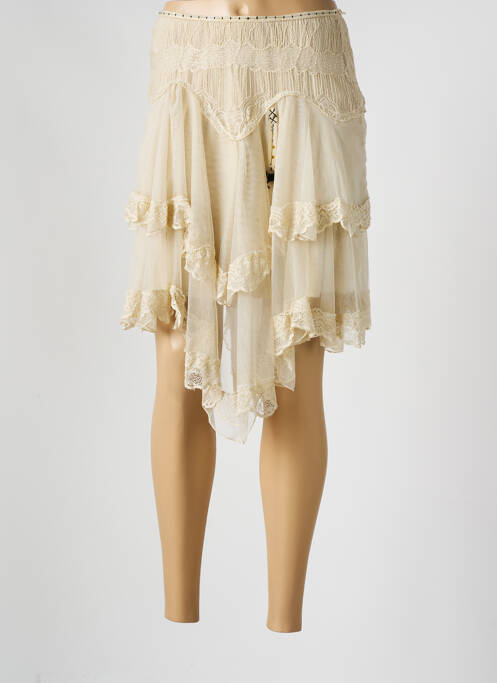 Fustă midi alb ELISA CAVALETTI femeie