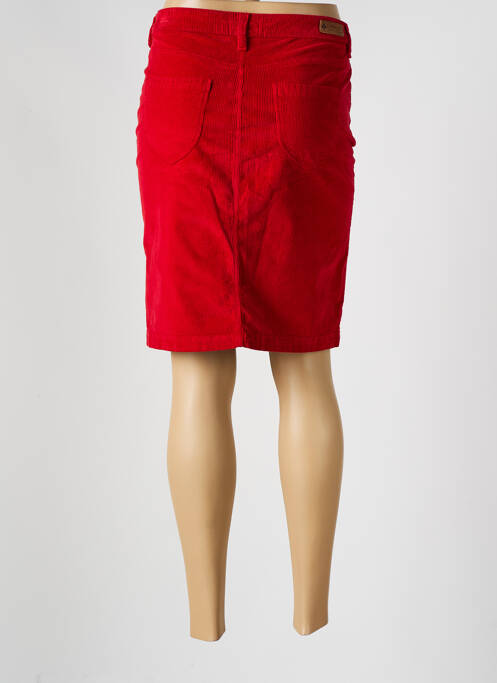 Fustă midi roșu IMPAQT femeie