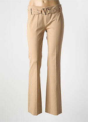 Pantalon evazat bej VERTIGO femeie