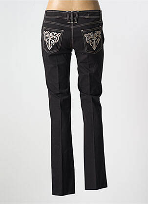 Pantalon drept elasticitate talie joasă negru VERTIGO femeie
