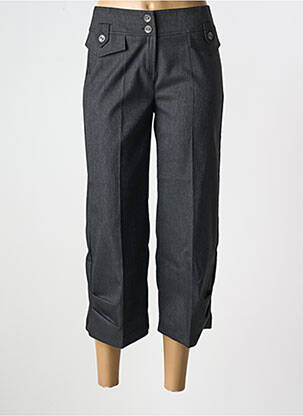 Pantalon trei sferturi gri 3322 femeie