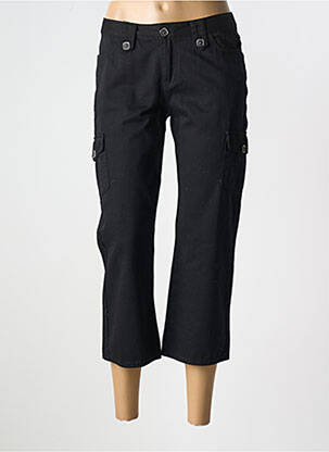 Pantalon trei sferturi negru LA FEE MARABOUTEE femeie