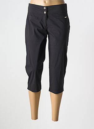 Pantalon trei sferturi negru MALOKA femeie