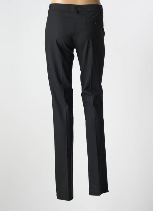 Pantalon drept talie cu cleme talie înaltă negru VERTIGO femme