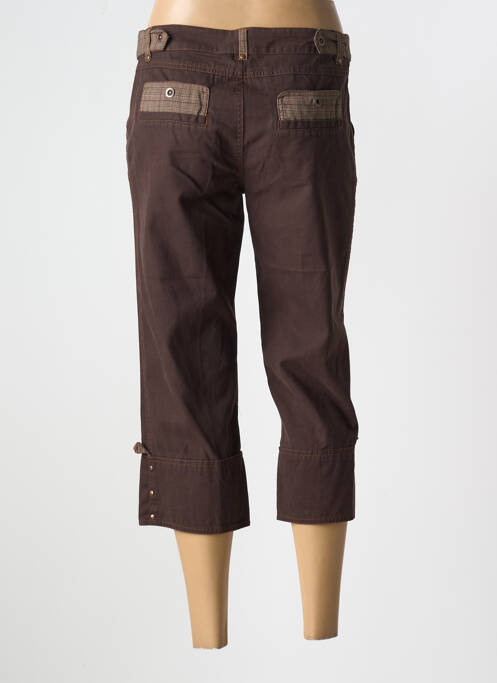 Pantalon trei sferturi maro SALT & PEPPER femeie