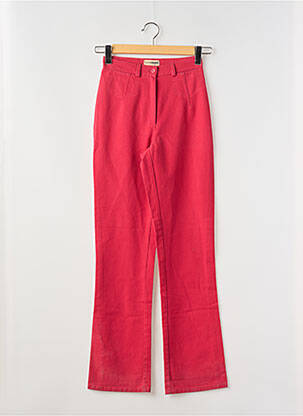 Blugi bootcut roșu ROSA ROSAM femeie