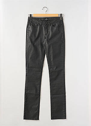 Pantalon slim talie joasă talie joasă negru ONE STEP femeie