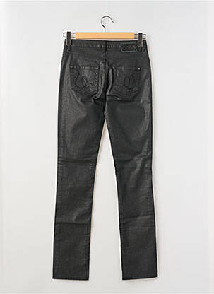 Pantalon slim talie joasă talie joasă negru ONE STEP femeie