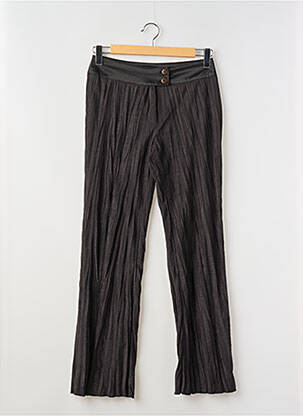 Pantalon drept negru LAUREN VIDAL femeie