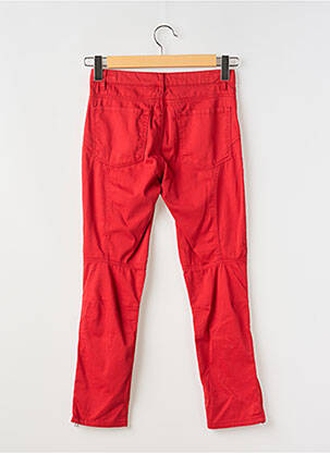 Pantalon 7/8 elasticitate talie joasă roșu ONE STEP femeie