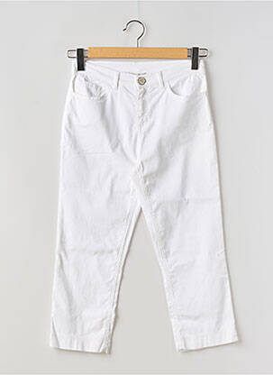 Blugi cu croială slim alb ELISA CAVALETTI femeie