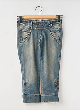 Pantalon trei sferturi elasticitate talie joasă albastru PEPE JEANS femeie
