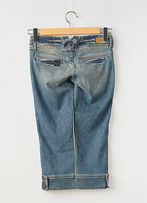Pantalon trei sferturi elasticitate talie joasă albastru PEPE JEANS femeie