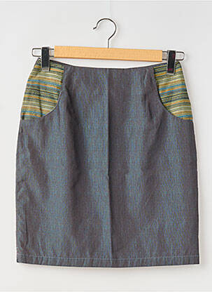 Fustă scurtă albastru KURAH KURAH femeie