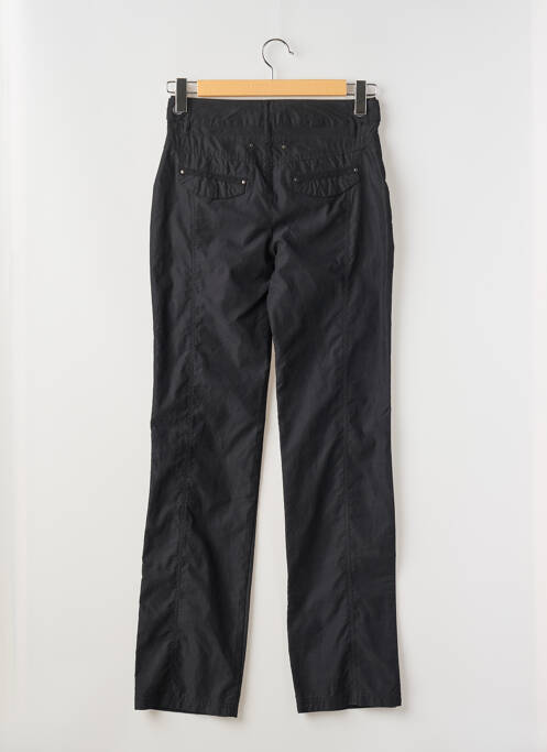 Pantalon slim țesătură poplin mărime normală negru SALT & PEPPER femme