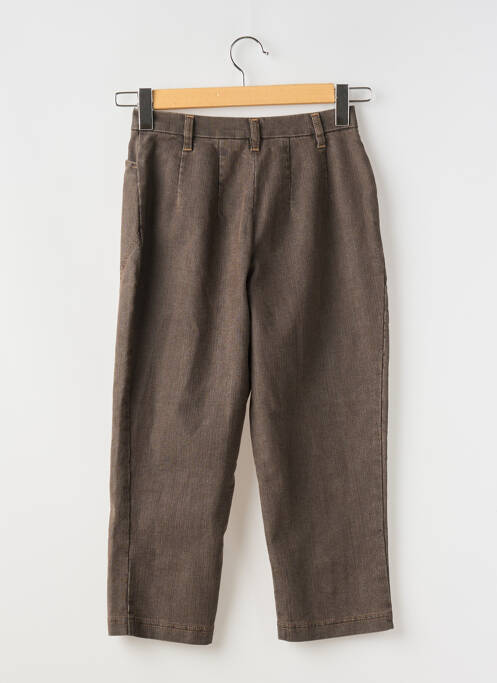 Pantalon trei sferturi maro ROSA ROSAM femeie