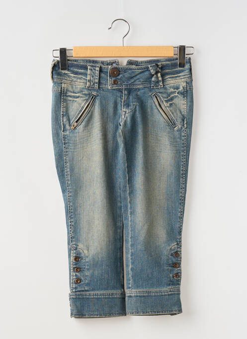 Pantalon trei sferturi albastru PEPE JEANS femeie