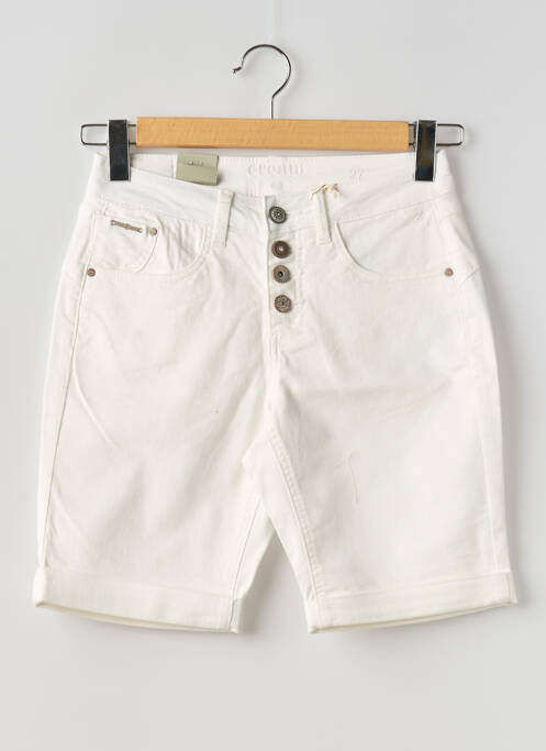 Bermudă alb CREAM femeie