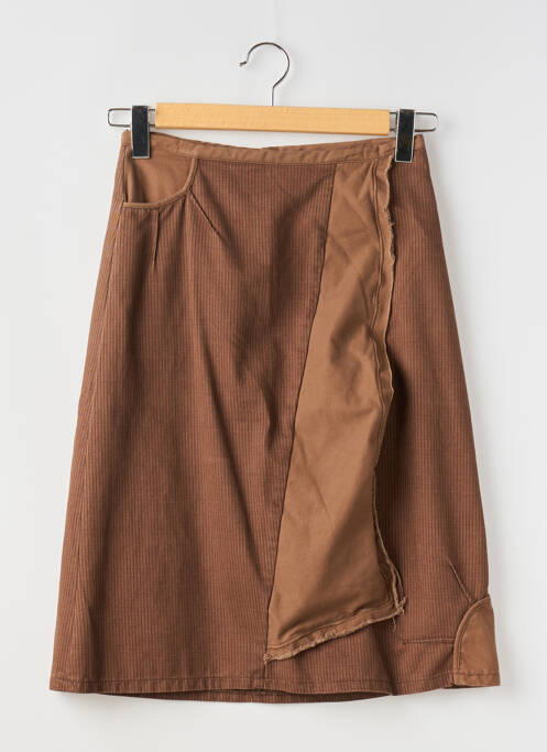 Fustă midi maro SOLOLA femeie